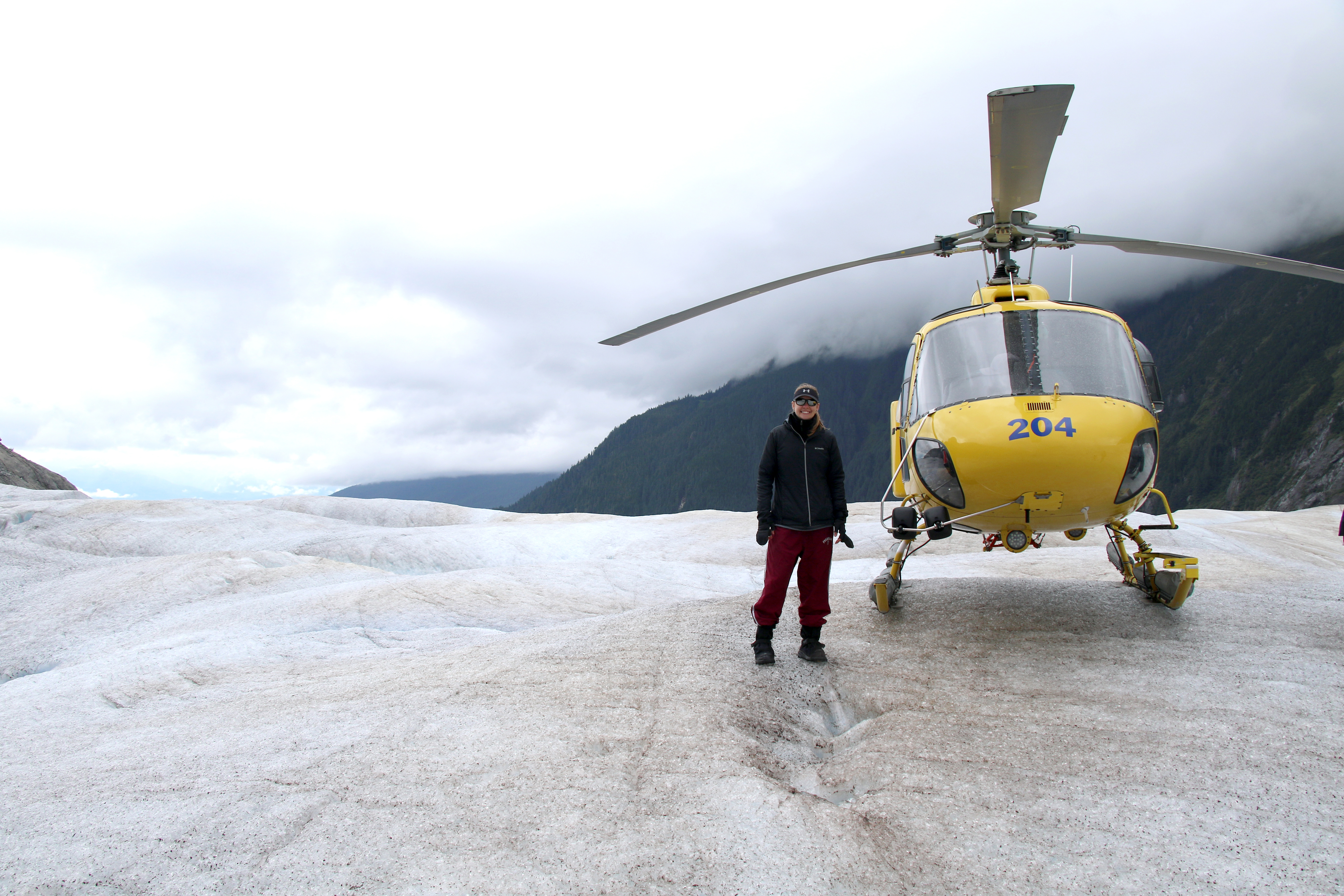 Glacier trekking