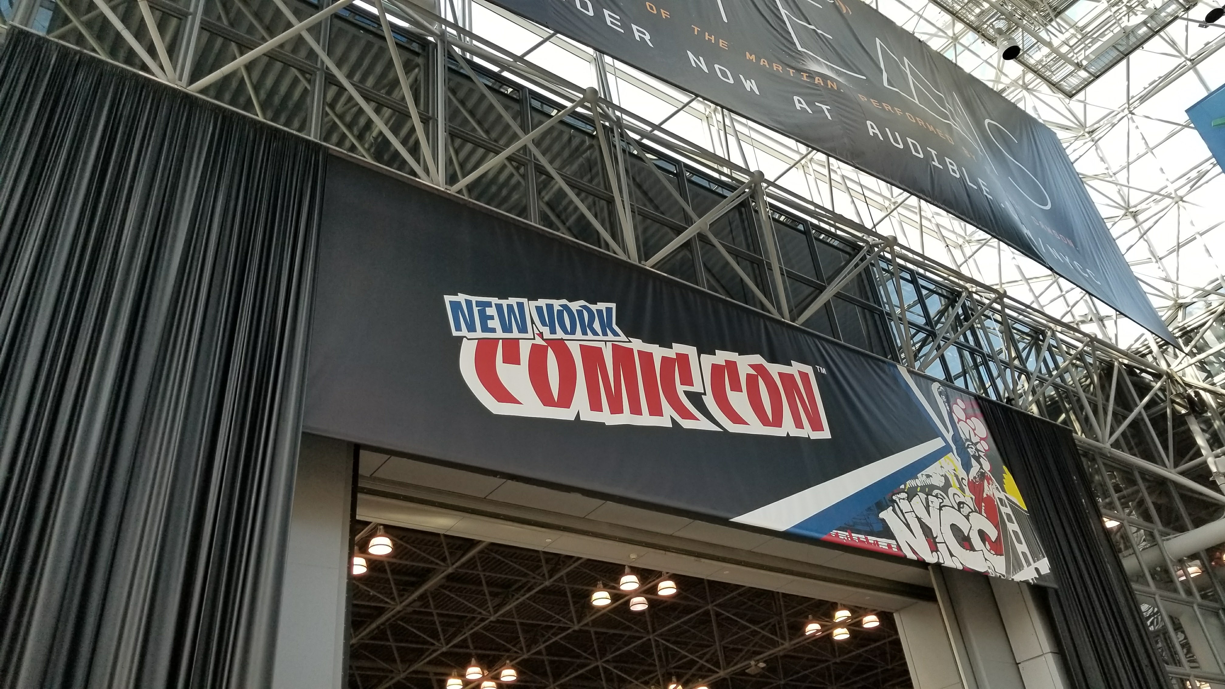 New York Comic Con banner